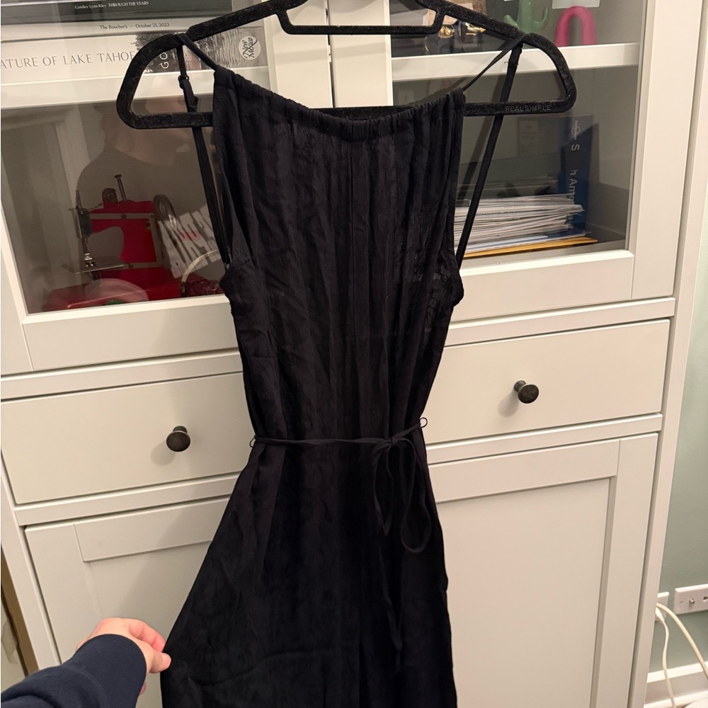 Dance & Marvel Black Backless jumpsuit